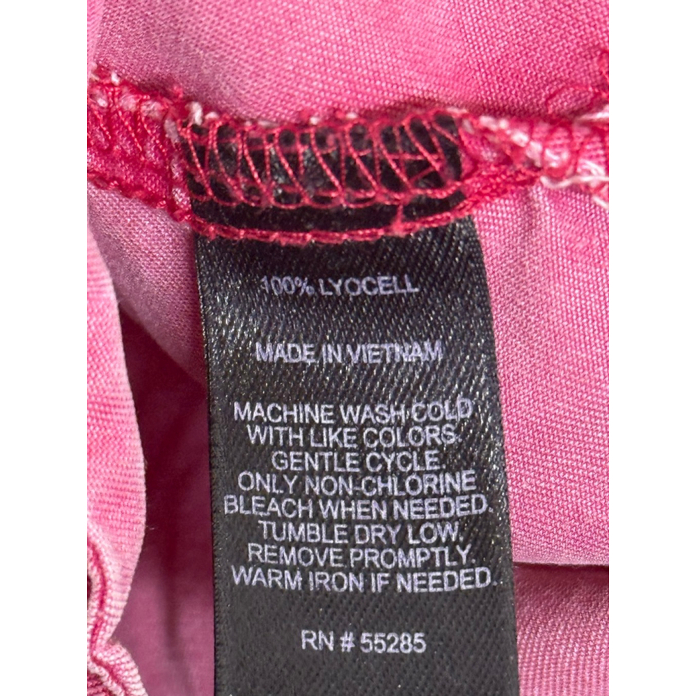 EXPRESS Pink Boyfriend Button Down Shirt XS - Picture 10 of 10